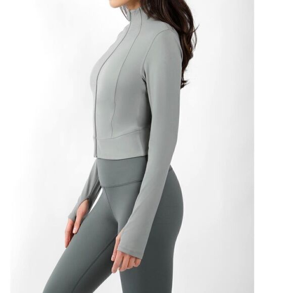 Thumbhole Cuff Stretch Jacket‎ - Picture 9 of 10